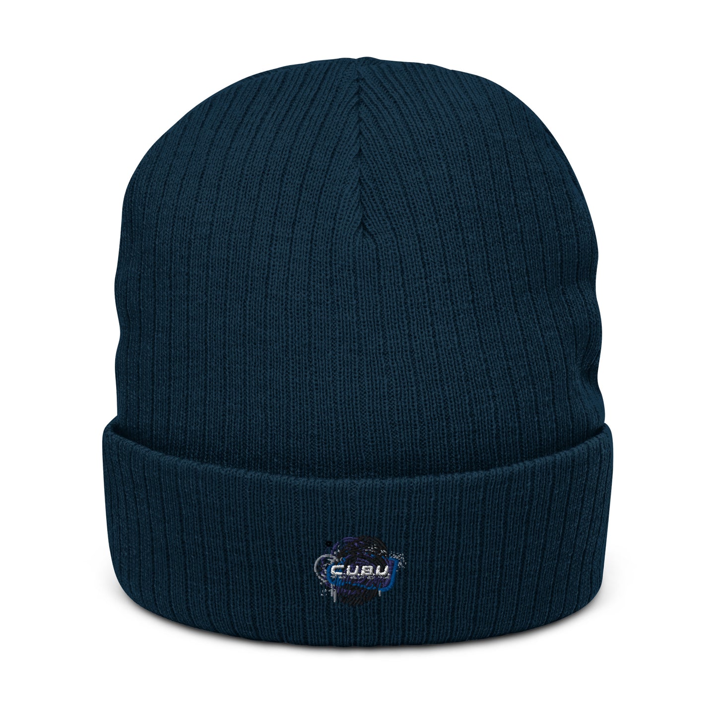 Unique Prints Ribbed knit beanie
