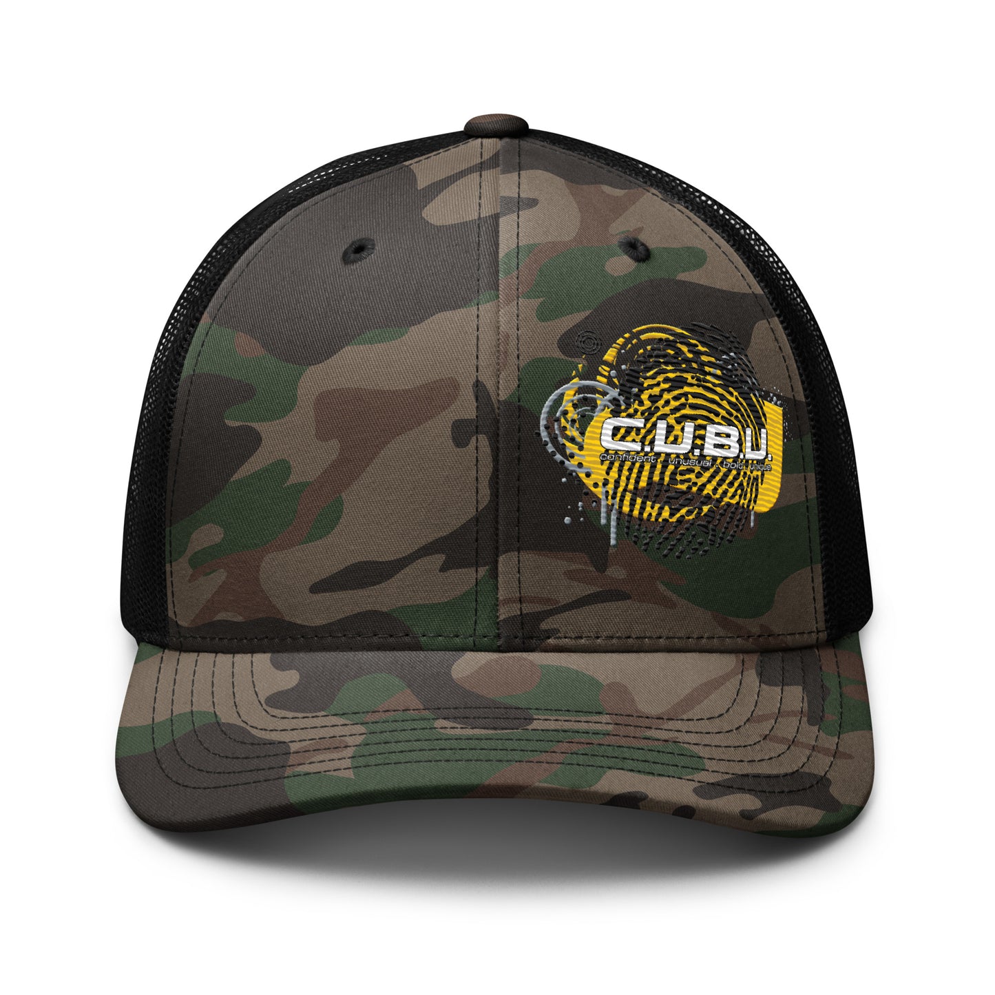 C.U.B.U. Camouflage trucker hat