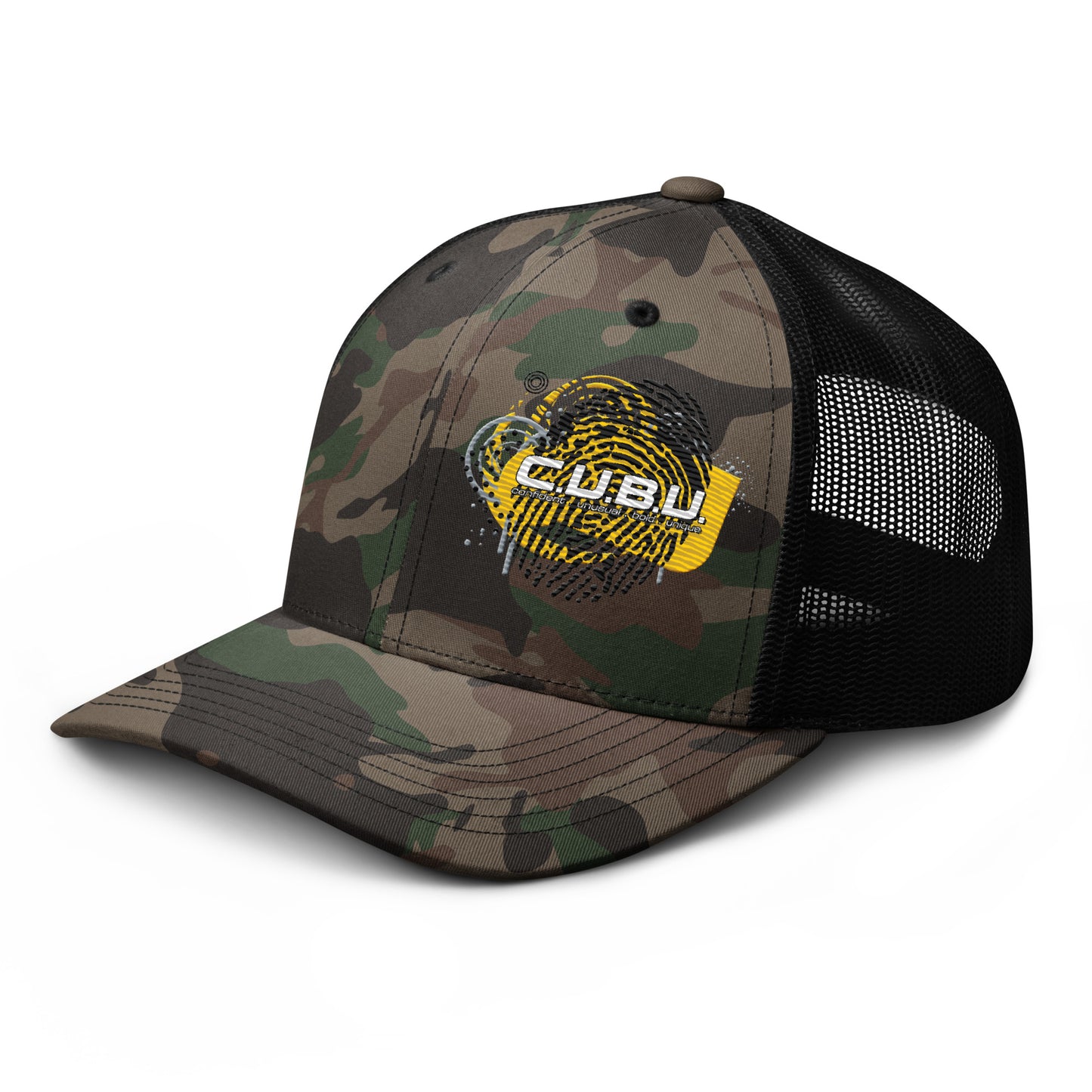 C.U.B.U. Camouflage trucker hat