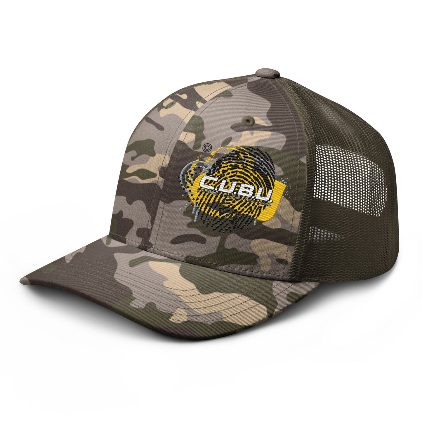 C.U.B.U. Camouflage trucker hat