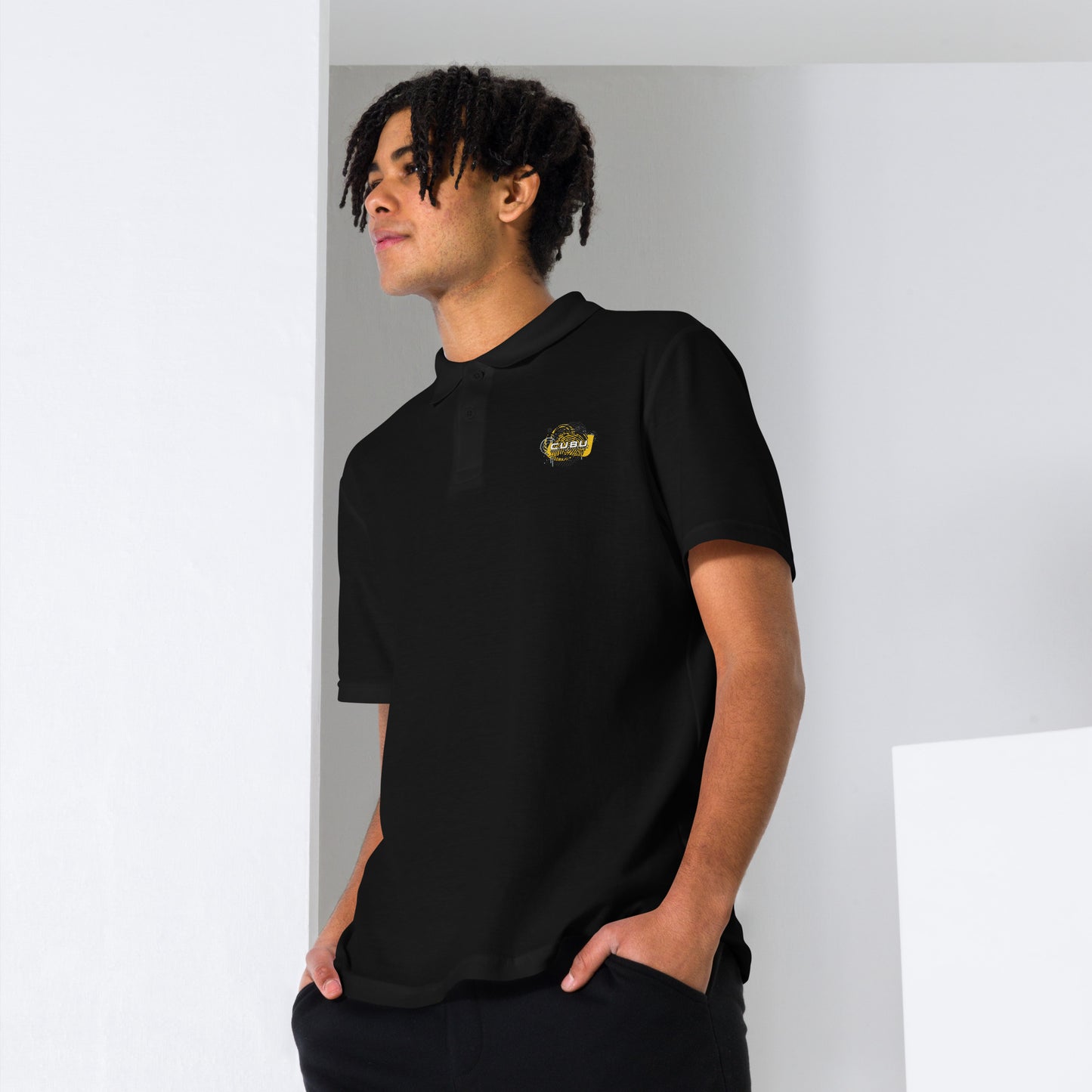 C.U.B.U. unisex pique polo shirt