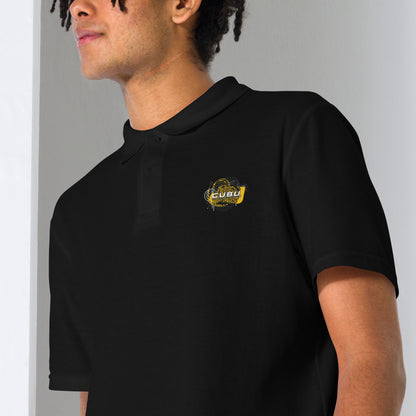 C.U.B.U. unisex pique polo shirt